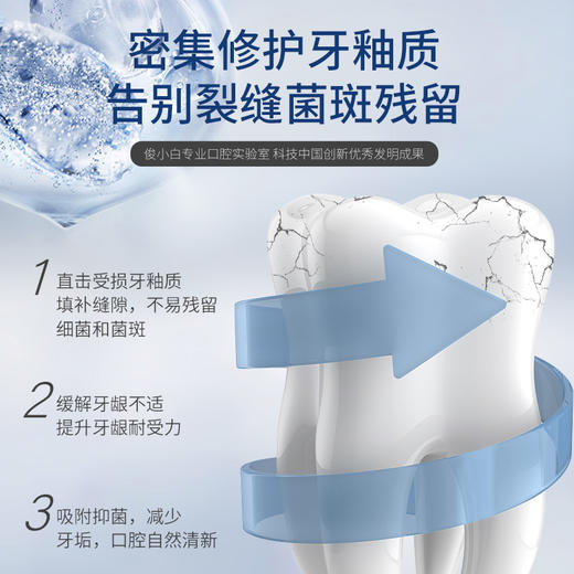 俊小白均衡净化清新牙膏 100g/支 商品图1