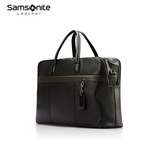 新秀丽ERIC系列牛皮革商务公文包BC9*012 商品图1