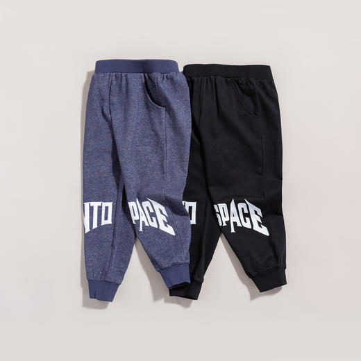 贝贝怡中大童休闲长裤男童裤子春秋新款宽松中大童运动裤儿童长裤 商品图11