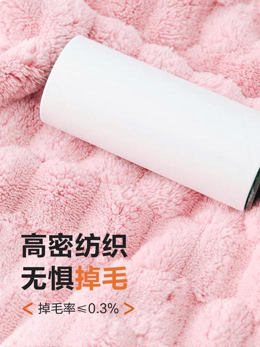 三利丨珊瑚绒毛巾比纯棉全棉吸水不易掉毛家用干发速干洗澡洗脸面巾 商品图2