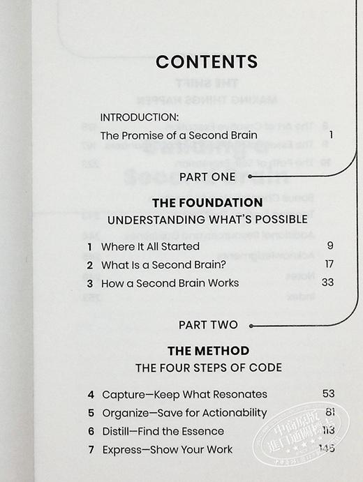 【中商原版】打造第二大脑 构建第二个大脑 一种组织数字生活和释放创造潜力的有效方法 Building a Second Brain 英文原版 Tiago Forte 商品图4