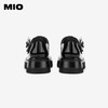 【智心浪漫】MIO米奥春季中跟复古单鞋四叶草钻饰玛丽珍鞋M241527475 商品缩略图4