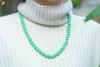 天然翡翠项链，珠径7.3~9.5mm 商品缩略图1