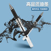晨光（M&G）文具拔盖1.0中性笔学生黑笔碳素笔大笔画签字笔商务办公子弹头练字笔速干水笔 黑色12支/盒 商品缩略图5