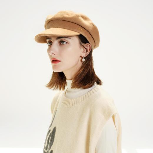 帽仕汇  绵羊毛休闲海军帽 商品图2