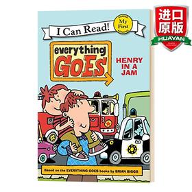 Collins柯林斯 英文原版 交通工具系列 Everything Goes: Henry in a Jam My First I Can Read