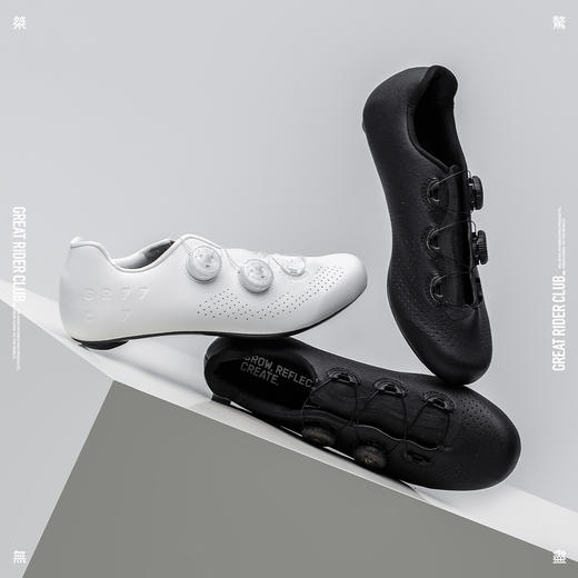 GRC桀骜无尽新款 PROTOTYPE TECH 碳纤维反光公路自行车骑行鞋 商品图3