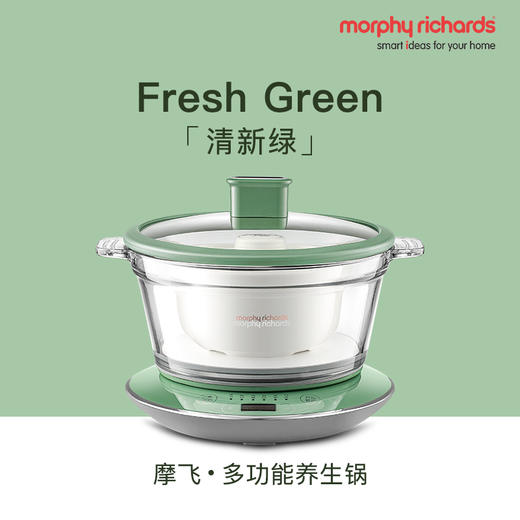 【家居】摩飞电器（Morphyrichards） 电炖锅养生锅 MR9081绿 商品图0