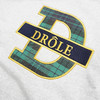 Drole de Monsieur Le Hoodie Tartan 法式刺绣LOGO拼色连帽卫衣 商品缩略图3