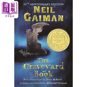 【中商原版】The Graveyard Book 纽伯瑞金奖 尼尔盖曼代表作 英文原版进口图书儿童 故事图画书 文学小说