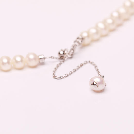 银925淡水珍珠项链4-5mm 107395 商品图4