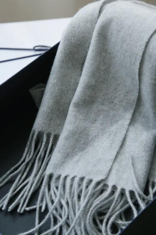 【1OO%二狼山白羊绒】B C G家等大牌代工厂羊绒围巾多个款式可选 商品图7