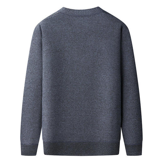 【清仓】中老年男士毛衣 加绒加厚 冬季爸爸装加绒加厚针织衫 上衣爷爷保暖外套-BBWT1 商品图2