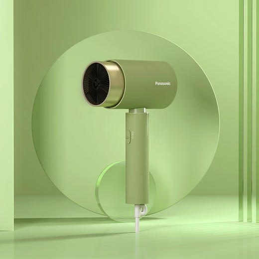 松下（Panasonic）电吹风机家用 大功率速干 宿舍学生轻巧便携智能恒温 情人节送女朋友礼物负离子护发吹风筒5H EH-WNE5HG405 牛油果绿 商品图8