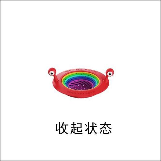 （不堵塞 下水快）小怪物彩虹地漏过滤网厨房水槽过滤网过滤残渣 商品图3