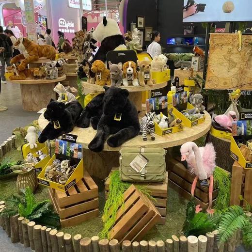 国家地理毛绒玩具仿真动物小熊猫狮子老虎公仔玩偶娃娃 商品图3