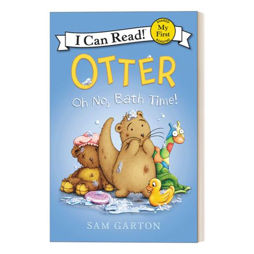 Collins柯林斯 Otter Oh No, Bath Time! 英文原版 水獭系列 My First I Can Read分级阅读 英文版 进口英语原版书籍 商品图1