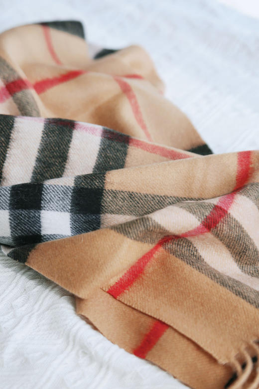 【1OO%二狼山白羊绒】B C G家等大牌代工厂羊绒围巾多个款式可选 商品图9