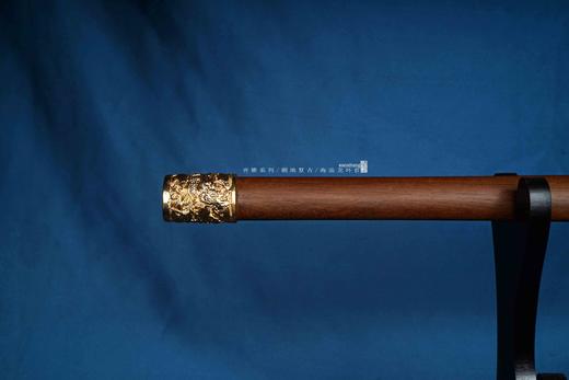 三希堂  青骓系列  海浪冰裂环首（中号全长85）未开刃 商品图3