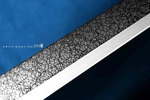 三希堂  青骓系列  海浪冰裂环首（中号全长85）未开刃 商品图8