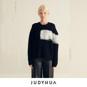JUDYHUA 极简毛毡宽松针织衫