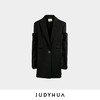 JUDYHUA 可拆卸廓形拼接大衣 商品缩略图3