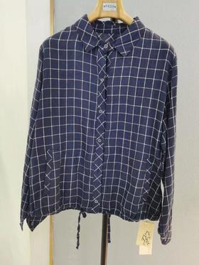 南3 无色无味格子衬衫