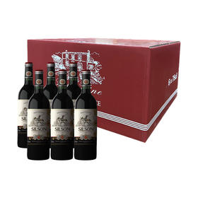 法国进口西尔松AOP干红葡萄酒 750ml*6