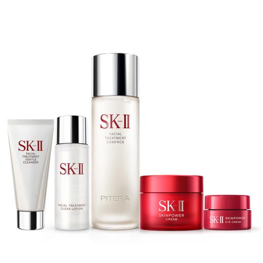 4979006105544 SK-II 神仙水护肤品套装 精华水乳爽肤水紧致面霜抗老礼盒【个别已开封，介意慎拍】 商品图0