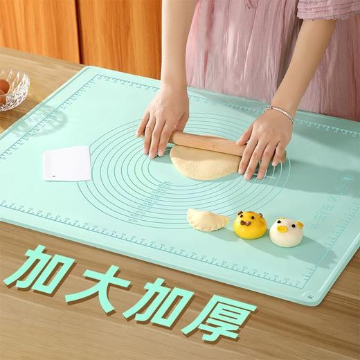 星罗拍1发5 加厚家用硅胶垫揉面垫烘焙面板和面板案板塑料食品级 商品图2