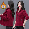 冬季新款，超细抓绒衣女摇粒绒加绒加厚外套户外跑步冲锋衣内胆冬季TR-XX525 商品缩略图1