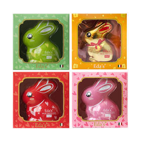 艾达的世界牛奶巧克力制品60g 精致可爱小兔子造型 粉色/绿色/红色/金色 043570/043571/043572/043529