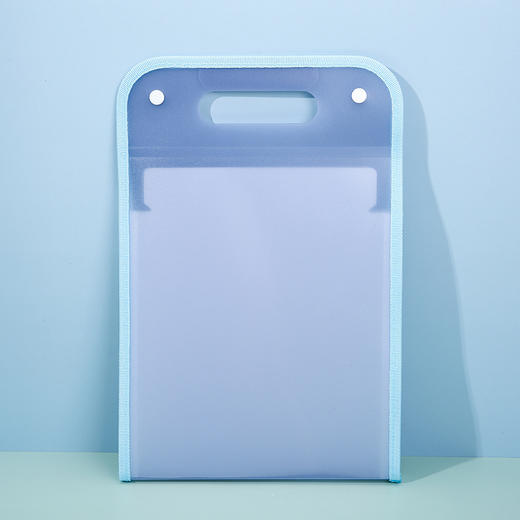 星罗A4手提竖式包边风琴包学生试卷收纳袋13格大容量文件夹资料收纳袋-A仓 商品图6