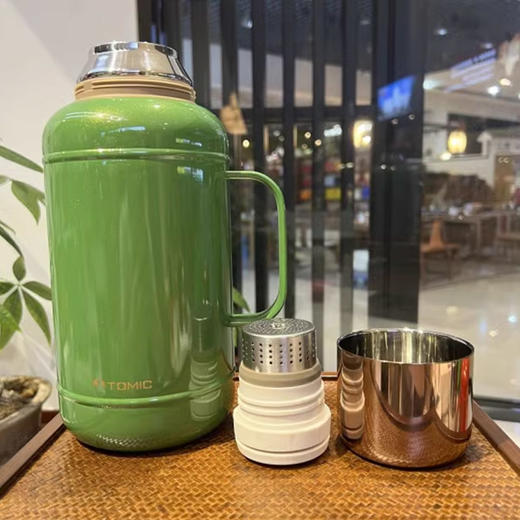 【新款焖茶壶】特美刻1.5L新款焖茶壶焖茶杯保温杯保温壶不锈钢内胆 商品图4