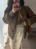 【2023升级款 无领菱形格女装羽绒服】填充白鸭绒 韩版秋冬短款羽绒服 菱格轻薄款简约白鸭绒棒球服 时尚爆款无领外套 商品缩略图2