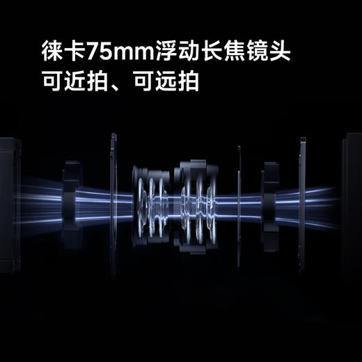 小米14 徕卡光学镜头 光影猎人900 徕卡75mm浮动长焦 骁龙8Gen3 12+256 黑色 商品图3