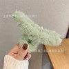 春艺-韩式毛绒抓夹后脑勺布艺抓夹毛发夹侧夹大号鲨鱼夹 商品缩略图2
