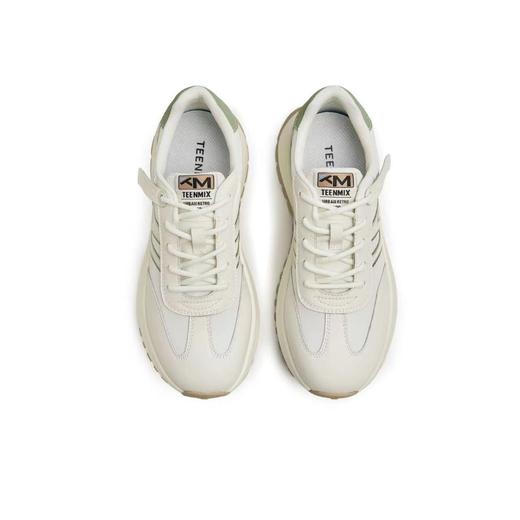 2楼天美意2023秋新款商场同款厚底阿甘鞋简约百搭女休闲鞋BH251CM3 商品图2