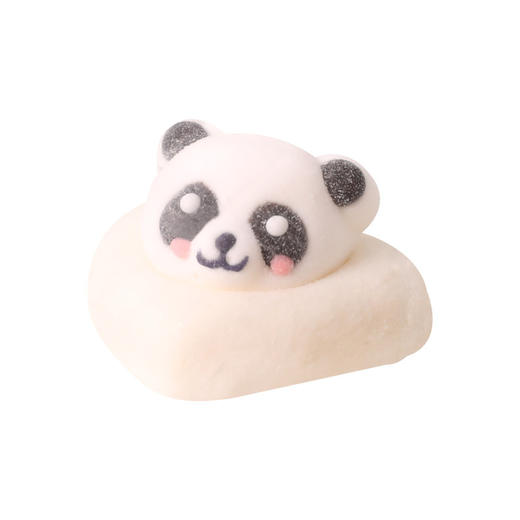 【蓬松香甜 入口即化！3D熊猫棉花糖】成都特产熊猫糖，手工花花可爱造型网红创意软糖糖果商用冰凉粉咖啡伴侣 商品图4