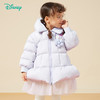 迪士尼童装女童羽绒服2冬季黛丝花朵花苞网纱拼接连帽外套234S1842
 商品缩略图3
