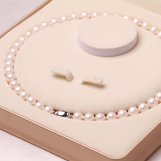 银925淡水珍珠项链8.5-9.5mm 102841 商品图1