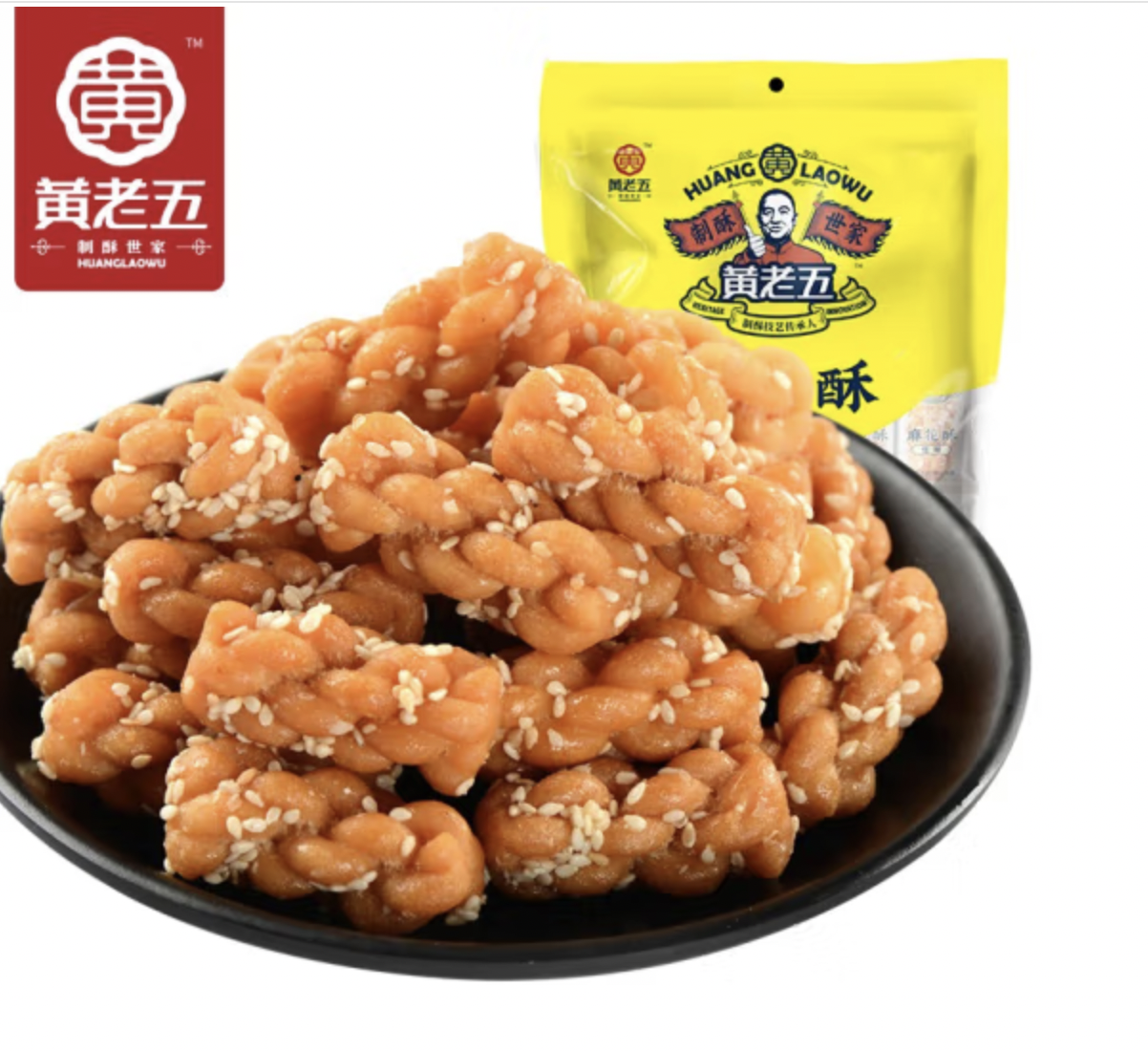 黄老五麻花酥（原味）160g