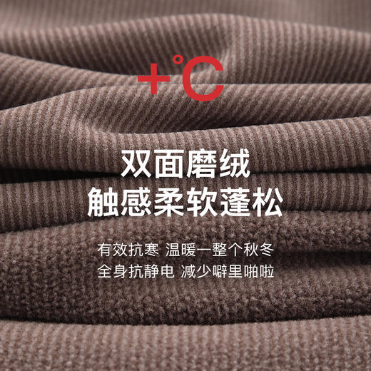 梦芭蒂免穿文胸内衣女暖绒蚕丝润肤女士大码保暖上衣秋冬打底方领保暖背心 商品图2