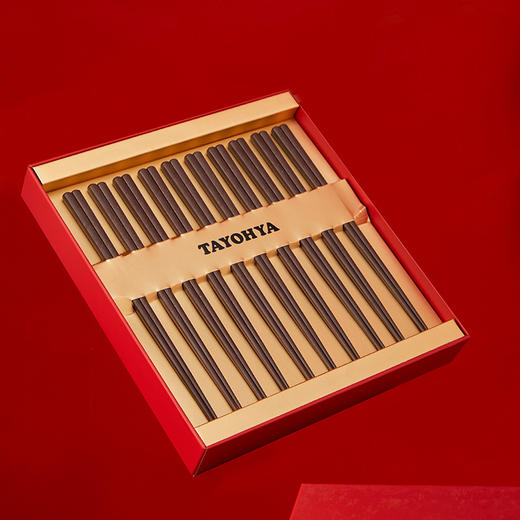 TA030103231ZZ 玉树临风合金筷10入礼品盒 商品图3