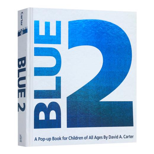 英文原版 百变蓝2 Blue 2 A Pop up Book 想象力 创造力 创意3D立体童书 全英文版 商品图3
