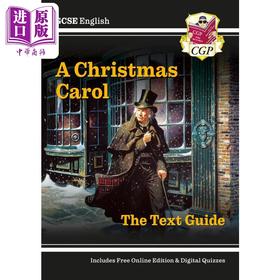 【中商原版】英国CGP GCSE English Text Guide - A Christmas Carol includes Online Edition & Quizzes
