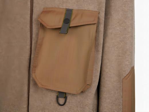 Sease - Pile Explorer - Oyster  - 男装 - 滑雪夹克 - 棕色 商品图2