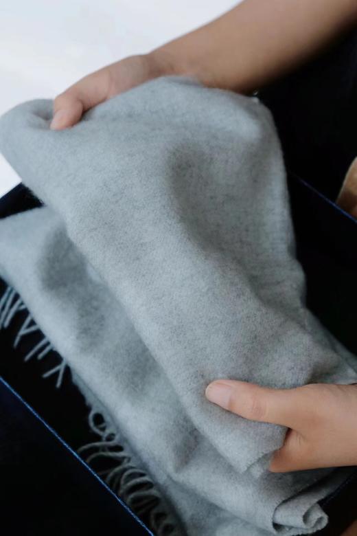 【1OO%二狼山白羊绒】B C G家等大牌代工厂羊绒围巾多个款式可选 商品图12