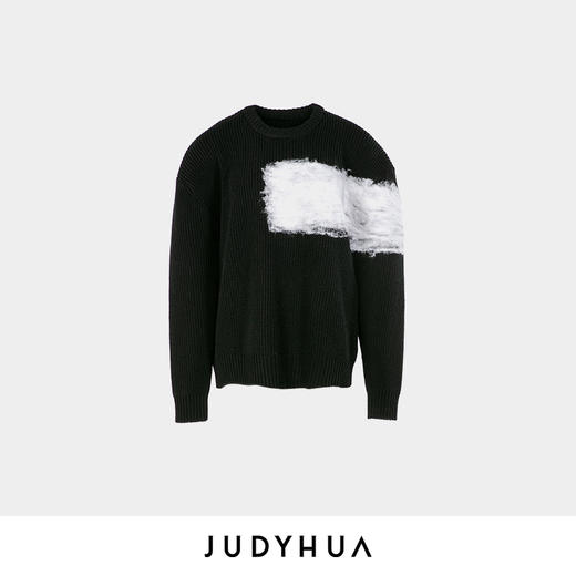 JUDYHUA 极简毛毡宽松针织衫 商品图3