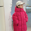 「三色可选！长款羽绒服」呦奇2023冬季新款韩版男女童御寒童装外套时尚保暖长款儿童羽绒服 商品缩略图3